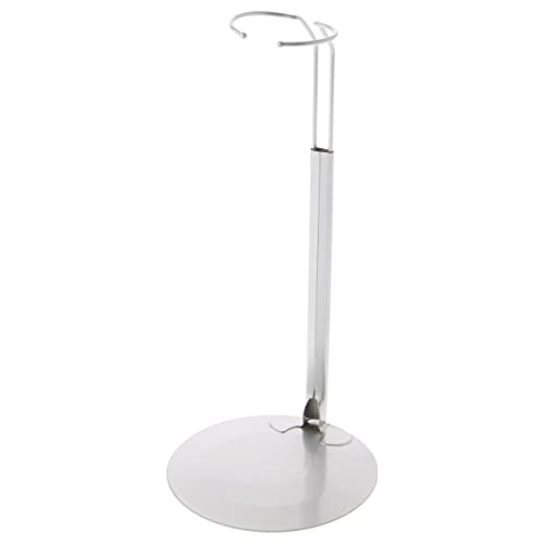 Plymor Dsp-10s Silver Adjustable Doll Stand, Cabe 16, 17, 18