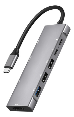 Adaptador Usb C 9 En 1 Para iPad Pro Tipo C Con Compatibilid