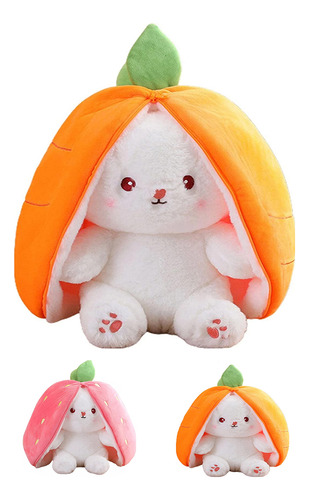 Brinquedos Infantis, Conejo Con Fresas, 25 Cm
