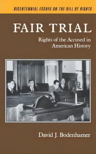 Fair Trial, De David J. Bodenhamer. Editorial Oxford University Press Inc, Tapa Blanda En Inglés