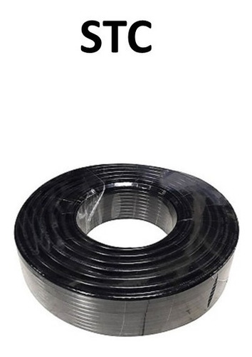 Cable Coaxial Rg6 Cca - 100m Stc Modelo Stc-rg6-100