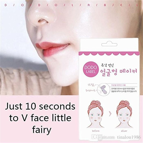 Imagen 2 de 5 de Lifting Facial/elevación De Papada/ Piel Flácida/ 40 Parches