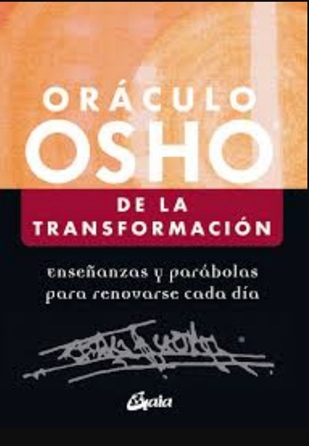 Oráculo Osho De La Transformación Libro