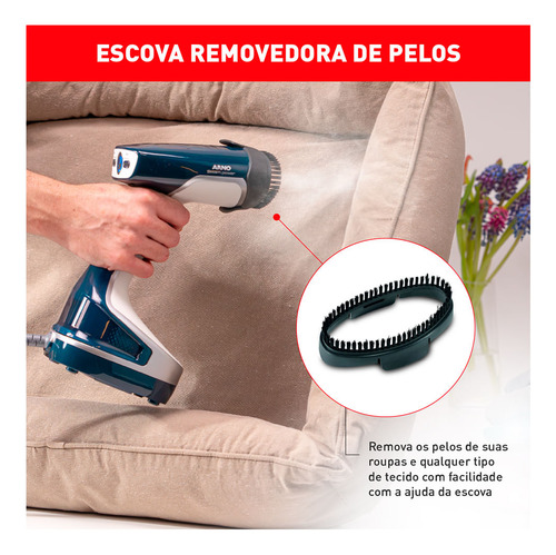 Vaporizador De Roupas Arno Steam Power Com 1460w De Potência