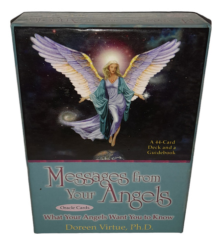 Messages From Your Angels Oracle Cards Doreen Virtue Oraculo (Usado)