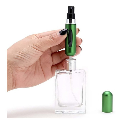 Imagen 4 de 10 de Porta Perfume Recargable Atomizador Mini Portatil Mochila Ax