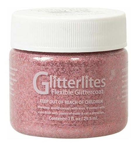 Angelus Paint Glitterlites 1 Oz Candy Pink