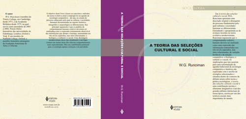 A Teoria das seleções cultural e social, de Runciman, W.G.. Sociologia Editorial Editora Vozes Ltda., capa mole em português, 2018