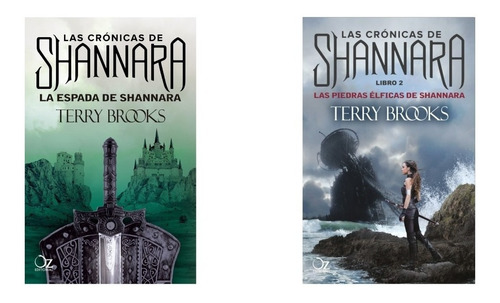 Cronicas De Shannara 1 + 2 - Terry Brooks - Oz - 2 Libros