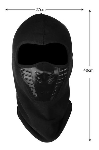 Pasamontaña Mascara Balaclava Frio Ninja Moto Air Flow Tala