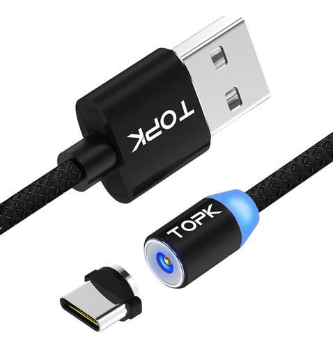 Adaptador Convertidor De Puntas Magnéticas Tipo C 4 Piezas