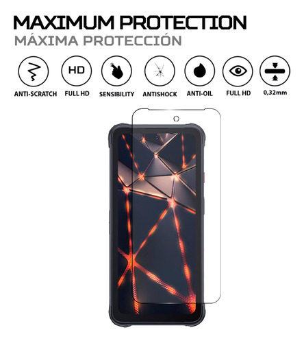 Protector De Pantalla Antishock Para Cubot Kingkong Power