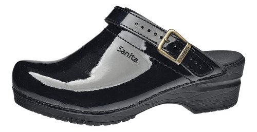 Femenino De Sanita Clogs Freya, Negro, 5.5 B00imy1xpm_040424