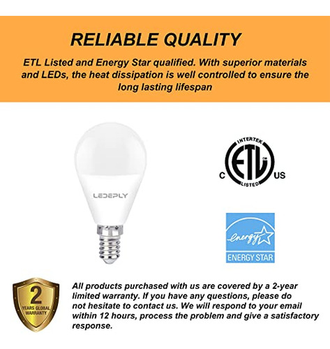 Bombillas Ledeply A15 Para Ventilador De Techo, Regulables,