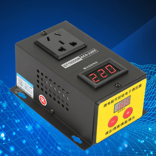 Regulador De Voltaje Ca 220v 10000w Variable