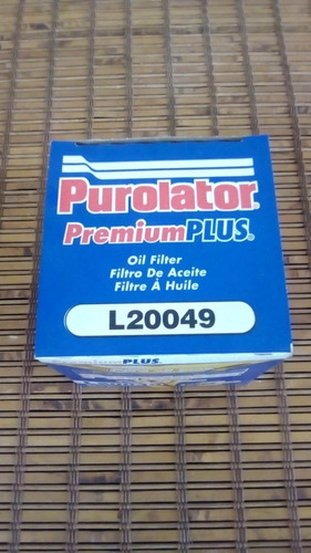 Filtro Aceite Purolator L20049 (ph30) Chey G Blazer X Caja12