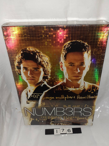 The Numbers Cuarta Temporada En Inglés 5 Dvds Cerrado