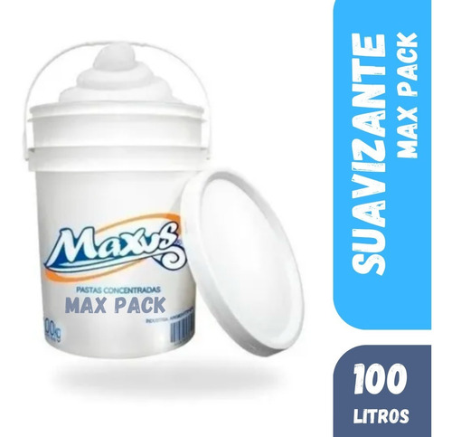 Pasta Para 100 Lts Suavizante De Ropa Calidad Max Pack