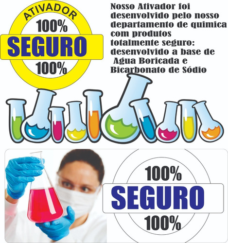 Kit Para Fazer Slime Premium Isa Slime Promoção Com Caneta