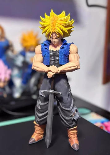 Figura De Accion Super Trunks Definido Dragon Ball Z