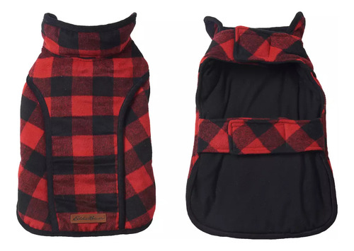 Chamarra Chaleco Para Perro Eddie Bauer Rojo
