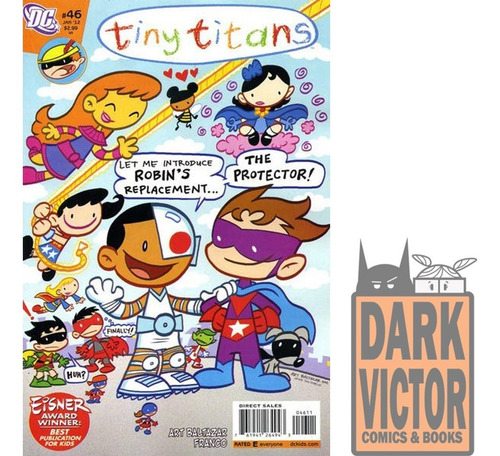 Tiny Titans #46 Robin Replacement! Ingles En Stock