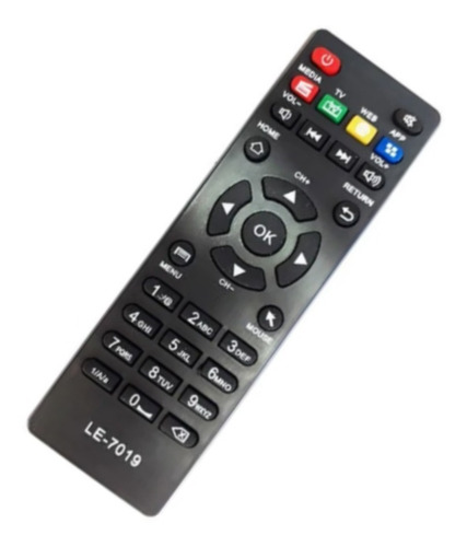 Controle Remoto Conversor Aquario Smart Stv 2000 4k Aquário