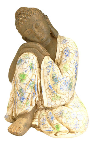 Estatua De Buda Durmiente Resina Resina Budismo Estatuilla