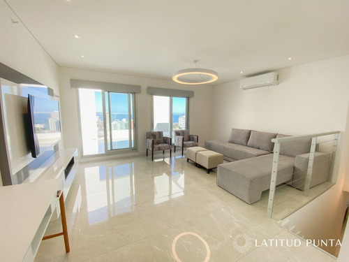 Imagen 26 de 30 de Pent House En Mansa, 3 Dormitorios Y Parrillero - Punta Del Este Mansa