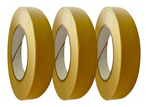 1 Rolo Fita Dupla Face Crepada 19x30 Cola Carpete Extra Fort