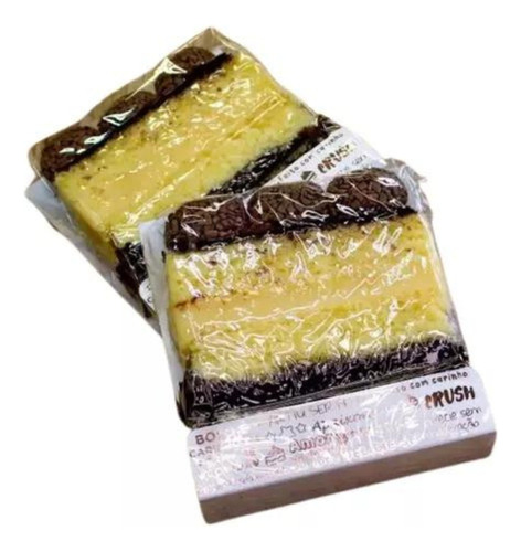 500 Embalagem Slice Cake Fatia De Bolo 12x11 Idéia+celofane