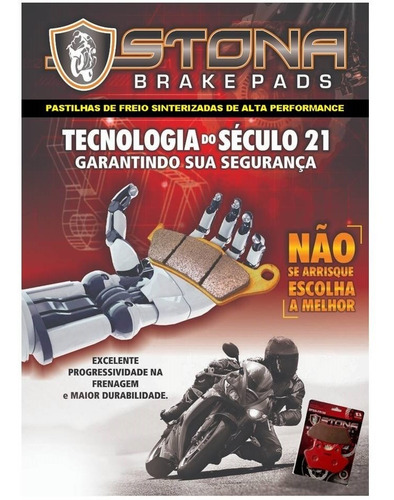 Imagem 6 de 7 de Pastilha De Freio Diant Sinter Stona 1299 Panigale (15-17)