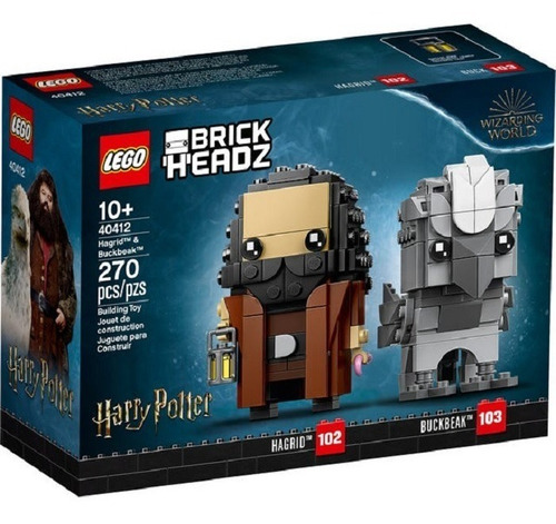 Todobloques Lego 70412 Harry Brick Headz Hagrid Y Buckbeak !