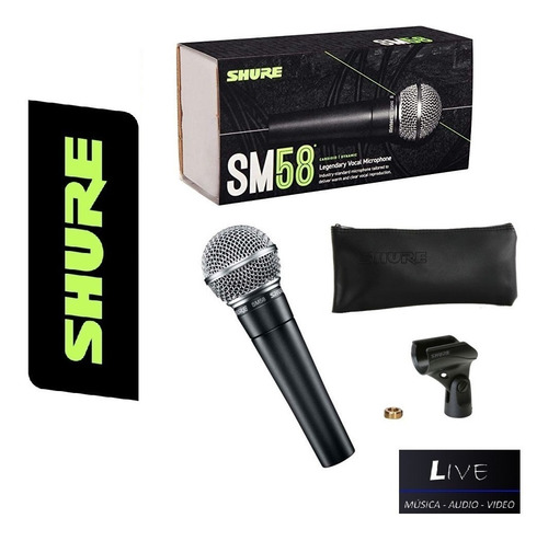 Micrófono Profesional Shure Sm58 + Garantía