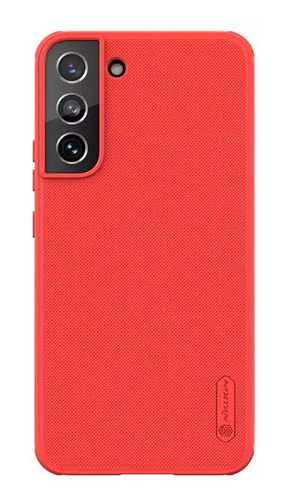 Case Nillkin Super Frosted Para Samsung S22+ Plus - Rojo