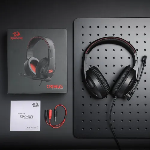 Diadema Gamer Redragon H211-rgb Cronus Micrófono Plug 3.5mm