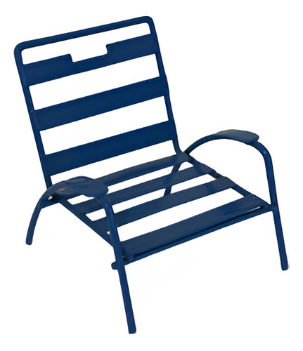 Miniatura Cadeira Azul Côte D'azur La Chaise Bleu Souvenir