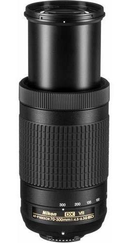 Imagen 3 de 6 de Accesorio Camara Lente Nikon Af Dx Nikkor 70 300 Mm