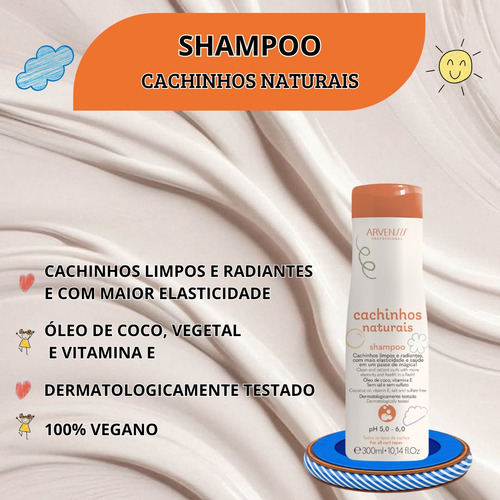Kit Arvensis Cachinhos Sh. Cond. Mascara 2x1 Geleia Forte