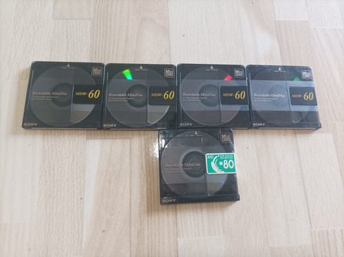 Lote Md Minidisc Sony (Usado)