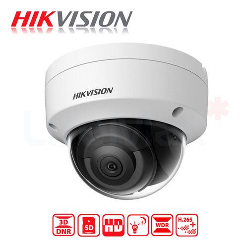 Camara Ip Domo Exir Hikvision Hd 2mp Microsd 256gb Ip67 Ik10