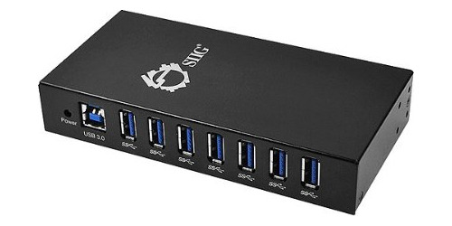 7 Port Industrial Usb 3.0 Hub Proteccion 15kv Esd Id S1