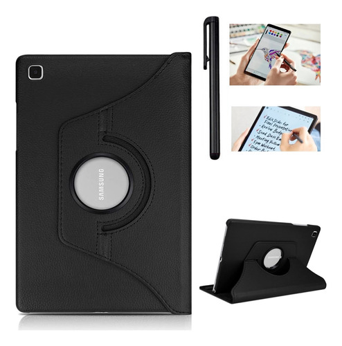 Case Giro 360°+ Lapiz Tactl Para Samsung Tab A7 10.4 Sm-t500