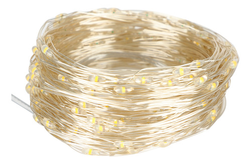 Cadena De Luces De 200 Led De Color Blanco Cálido