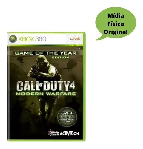 Jogo De Tiro E Ação Call Of Duty Modern Warfare 4 Xbox 360