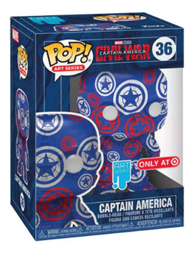 Funko Pop - Pop! Marvel - Civil War - Captain America No. 36