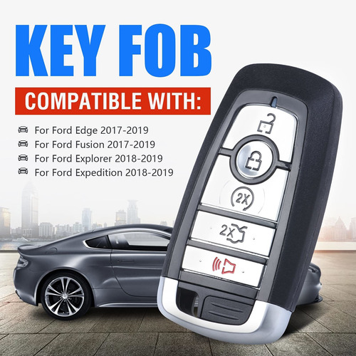 Smart Remote Key Reemplazo Para Ford Edge Fusion 2017 5