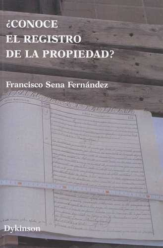 Libro Conoce El Registro De La Propiedad?