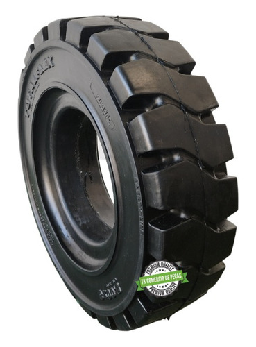 Pneu Maciço Totalflex Unisol Aro 8 18.7x8 18x7x8