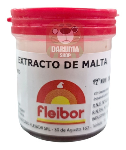 Extracto De Malta 60gr Fleibor Reposteria Belgrano